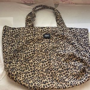 Pink Victoria’s Secret Leopard Huge Weekender
